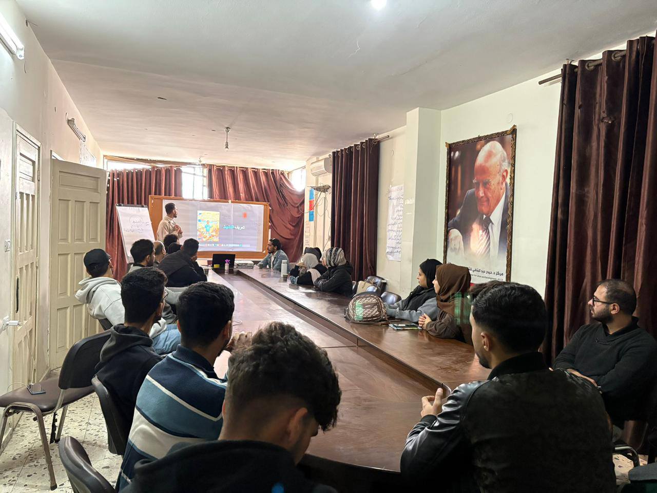 مركز د. حيدر عبد الشافي للثقافة والتنمية ينفذ ورشة عمل تدريبية مميزة بعنوان "إعداد منشط"